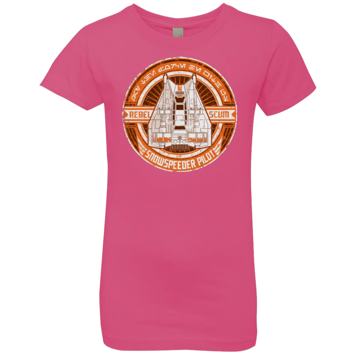 T-Shirts Hot Pink / YXS Snowspeeder Scum Girls Premium T-Shirt
