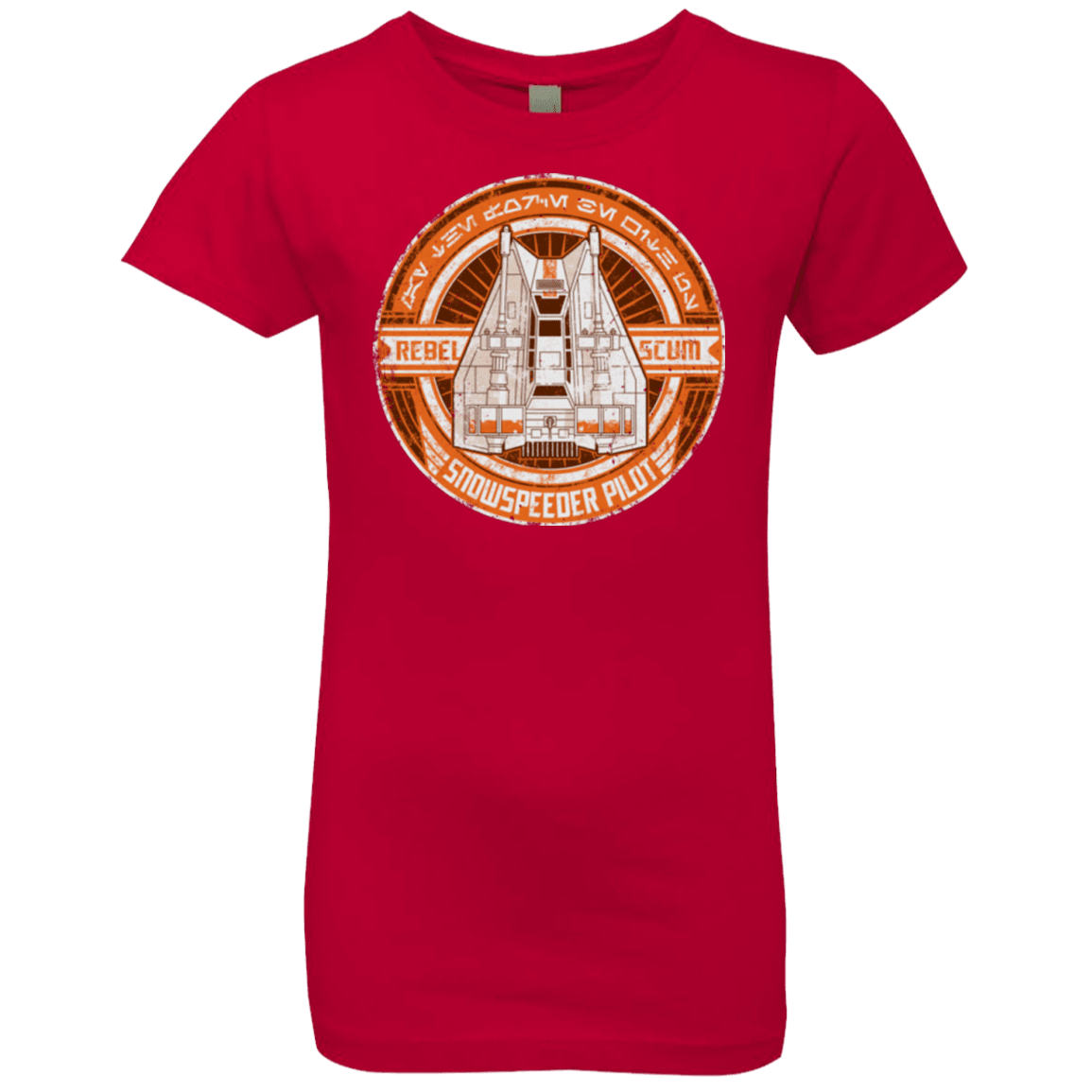 T-Shirts Red / YXS Snowspeeder Scum Girls Premium T-Shirt