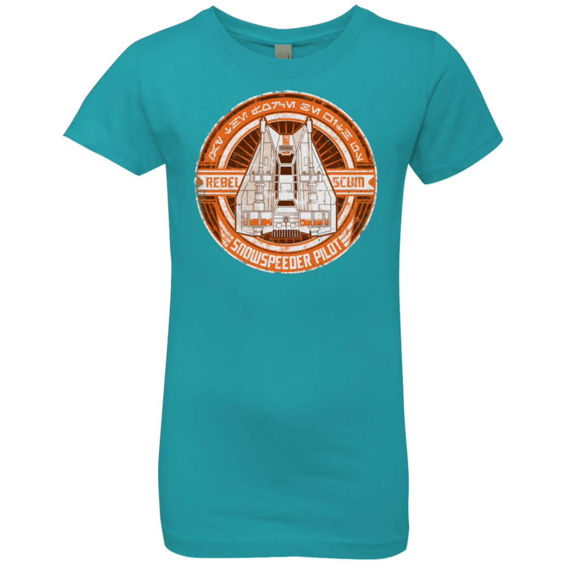 T-Shirts Tahiti Blue / YXS Snowspeeder Scum Girls Premium T-Shirt