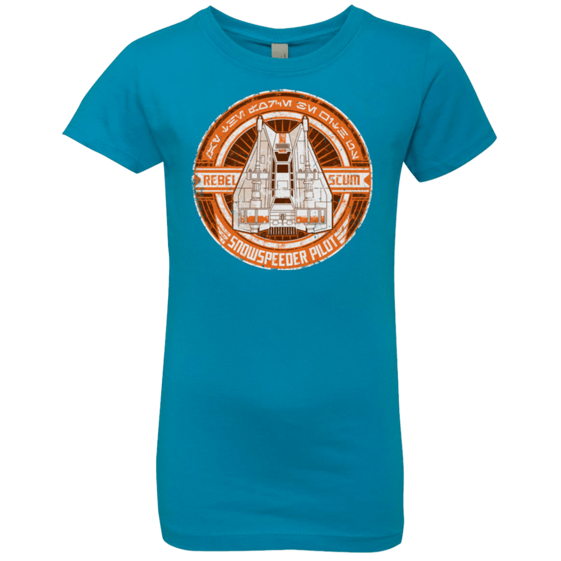 T-Shirts Turquoise / YXS Snowspeeder Scum Girls Premium T-Shirt