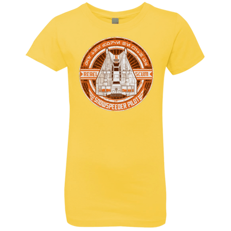 T-Shirts Vibrant Yellow / YXS Snowspeeder Scum Girls Premium T-Shirt