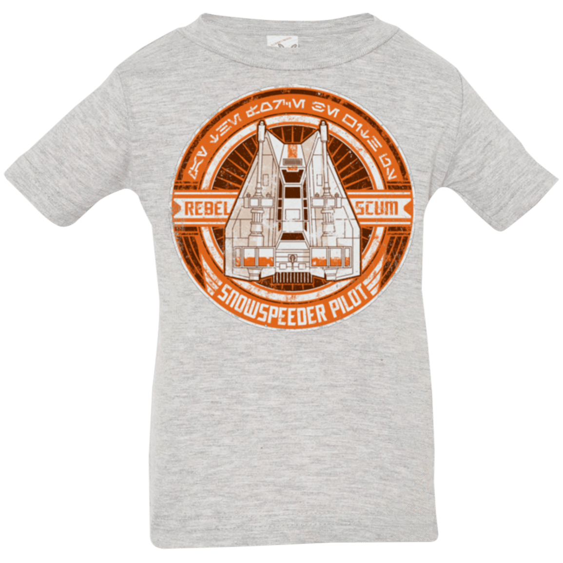T-Shirts Heather Grey / 6 Months Snowspeeder Scum Infant Premium T-Shirt