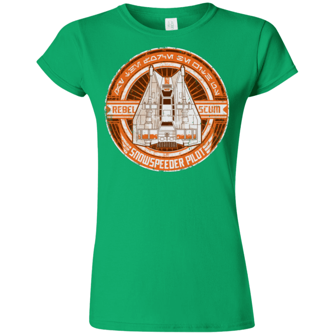 T-Shirts Irish Green / S Snowspeeder Scum Junior Slimmer-Fit T-Shirt