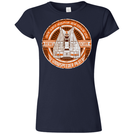 T-Shirts Navy / S Snowspeeder Scum Junior Slimmer-Fit T-Shirt