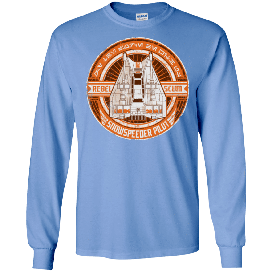 T-Shirts Carolina Blue / S Snowspeeder Scum Men's Long Sleeve T-Shirt