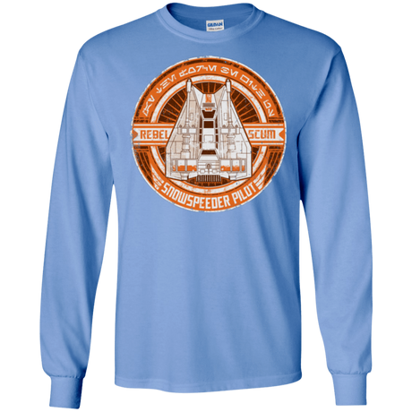 T-Shirts Carolina Blue / S Snowspeeder Scum Men's Long Sleeve T-Shirt