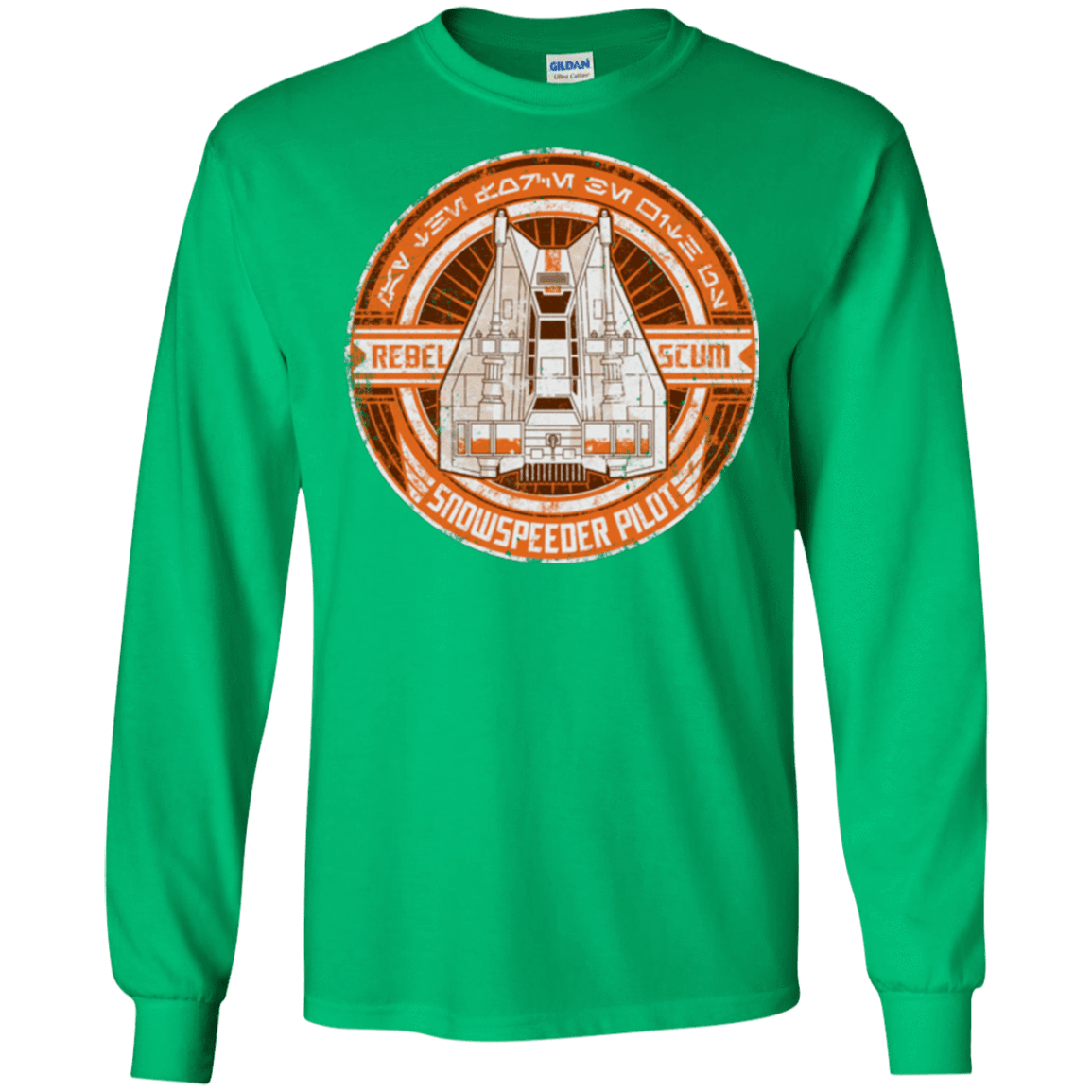 T-Shirts Irish Green / S Snowspeeder Scum Men's Long Sleeve T-Shirt