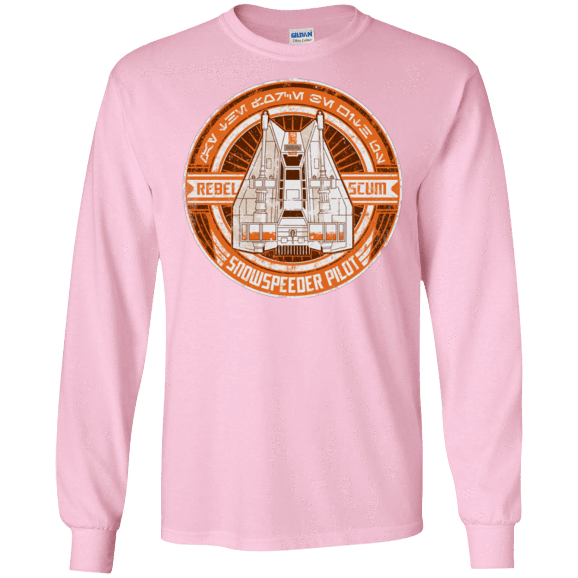 T-Shirts Light Pink / S Snowspeeder Scum Men's Long Sleeve T-Shirt