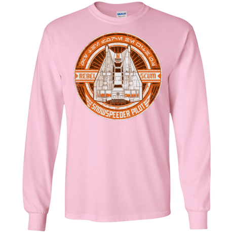 T-Shirts Light Pink / S Snowspeeder Scum Men's Long Sleeve T-Shirt