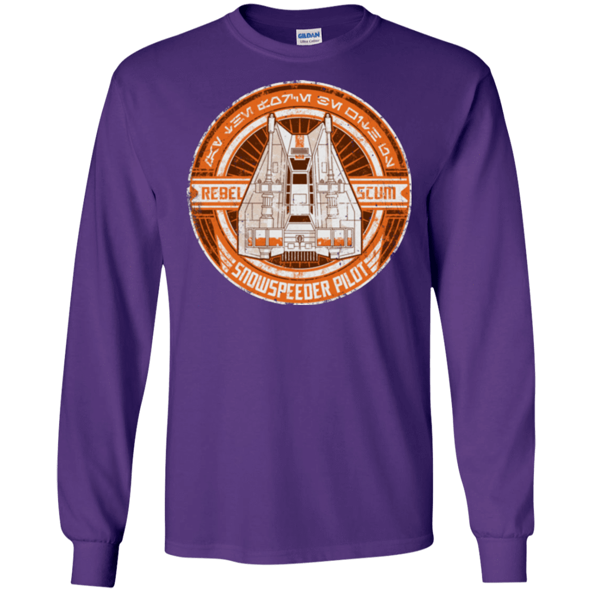 T-Shirts Purple / S Snowspeeder Scum Men's Long Sleeve T-Shirt