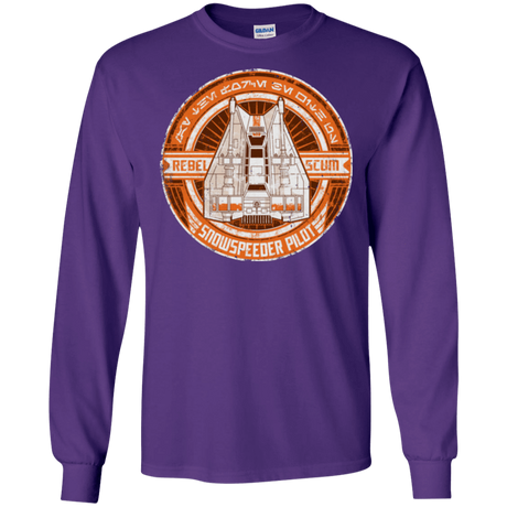 T-Shirts Purple / S Snowspeeder Scum Men's Long Sleeve T-Shirt