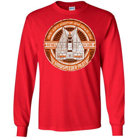 T-Shirts Red / S Snowspeeder Scum Men's Long Sleeve T-Shirt