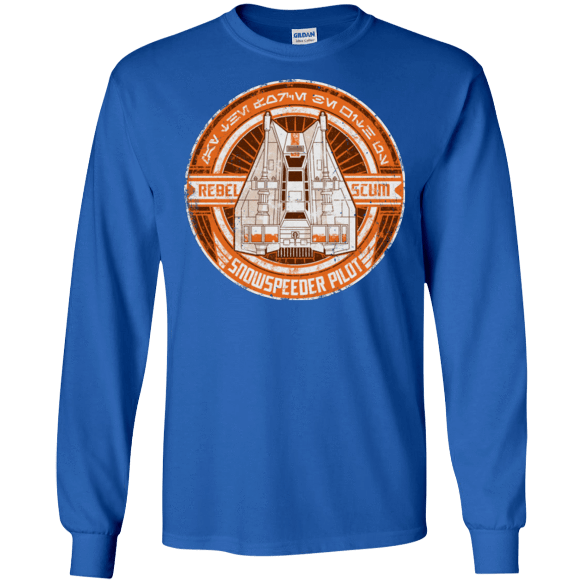 T-Shirts Royal / S Snowspeeder Scum Men's Long Sleeve T-Shirt