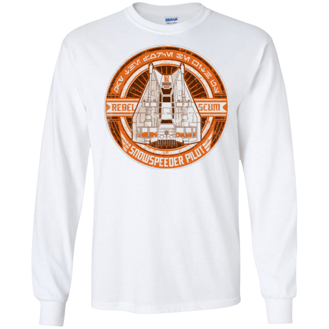 T-Shirts White / S Snowspeeder Scum Men's Long Sleeve T-Shirt