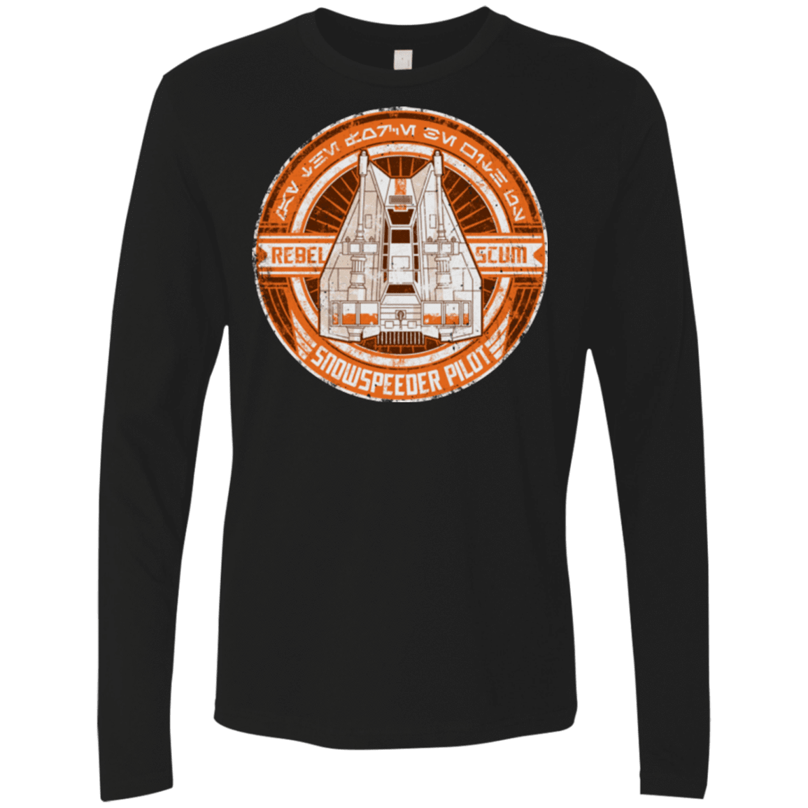 T-Shirts Black / S Snowspeeder Scum Men's Premium Long Sleeve