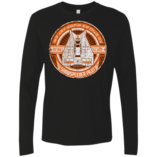 T-Shirts Black / S Snowspeeder Scum Men's Premium Long Sleeve