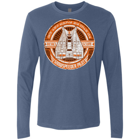 T-Shirts Indigo / S Snowspeeder Scum Men's Premium Long Sleeve
