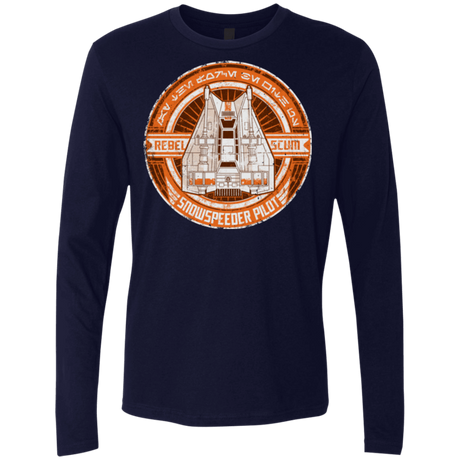 T-Shirts Midnight Navy / S Snowspeeder Scum Men's Premium Long Sleeve