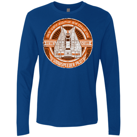 T-Shirts Royal / S Snowspeeder Scum Men's Premium Long Sleeve