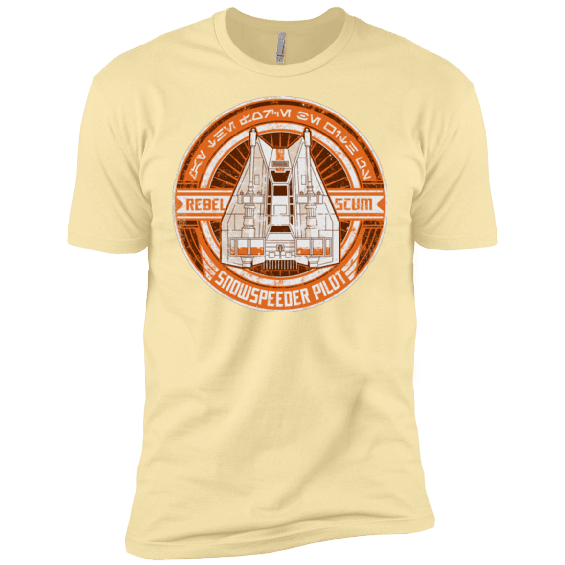 T-Shirts Banana Cream / X-Small Snowspeeder Scum Men's Premium T-Shirt
