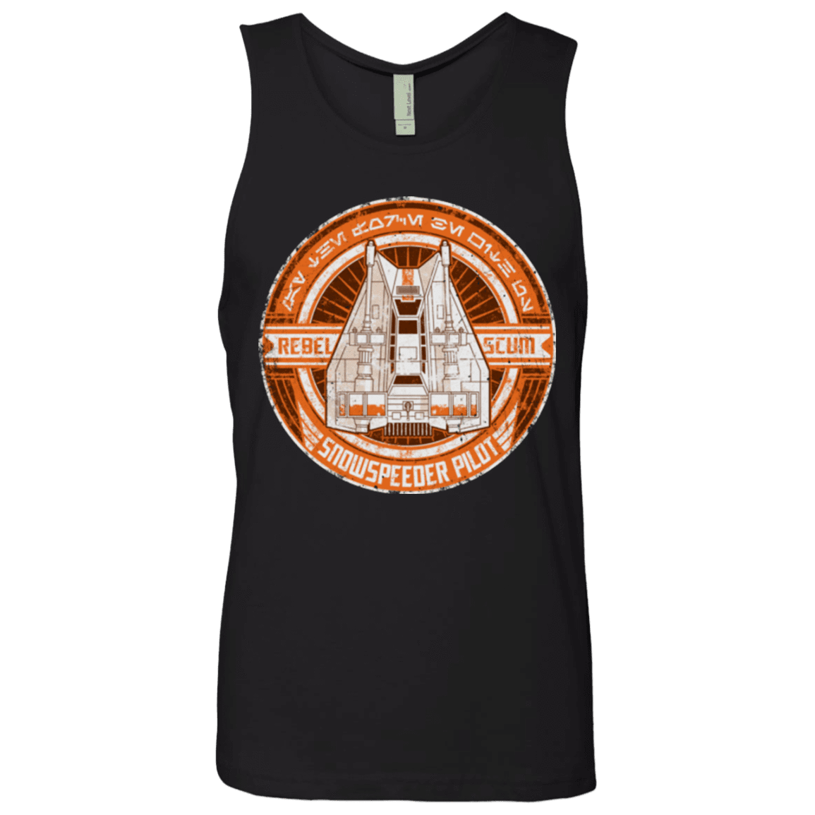 T-Shirts Black / S Snowspeeder Scum Men's Premium Tank Top