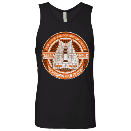 T-Shirts Black / S Snowspeeder Scum Men's Premium Tank Top