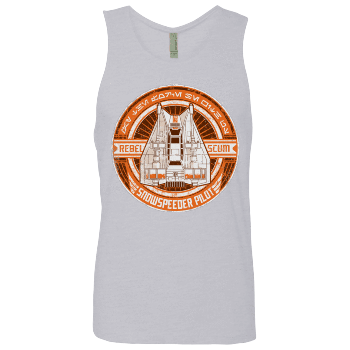 T-Shirts Heather Grey / S Snowspeeder Scum Men's Premium Tank Top