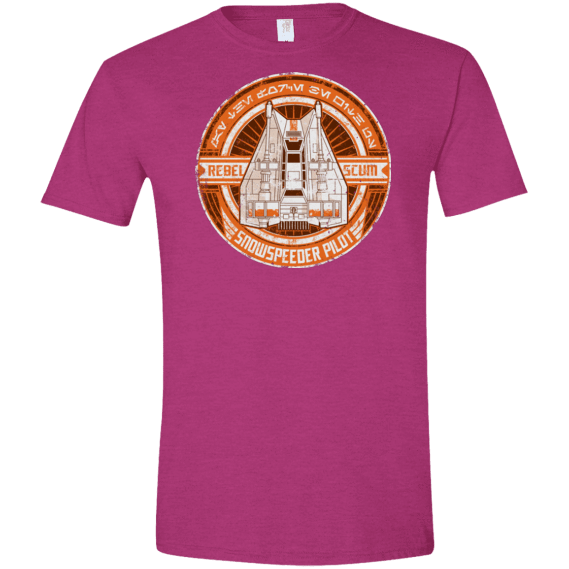 T-Shirts Antique Heliconia / S Snowspeeder Scum Men's Semi-Fitted Softstyle