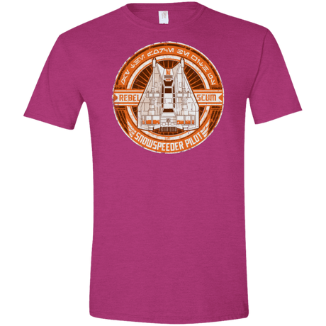 T-Shirts Antique Heliconia / S Snowspeeder Scum Men's Semi-Fitted Softstyle