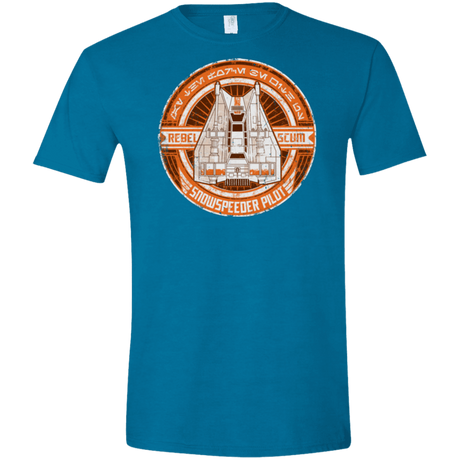 T-Shirts Antique Sapphire / S Snowspeeder Scum Men's Semi-Fitted Softstyle