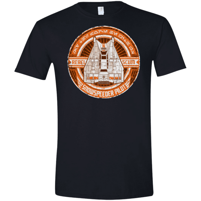 T-Shirts Black / X-Small Snowspeeder Scum Men's Semi-Fitted Softstyle