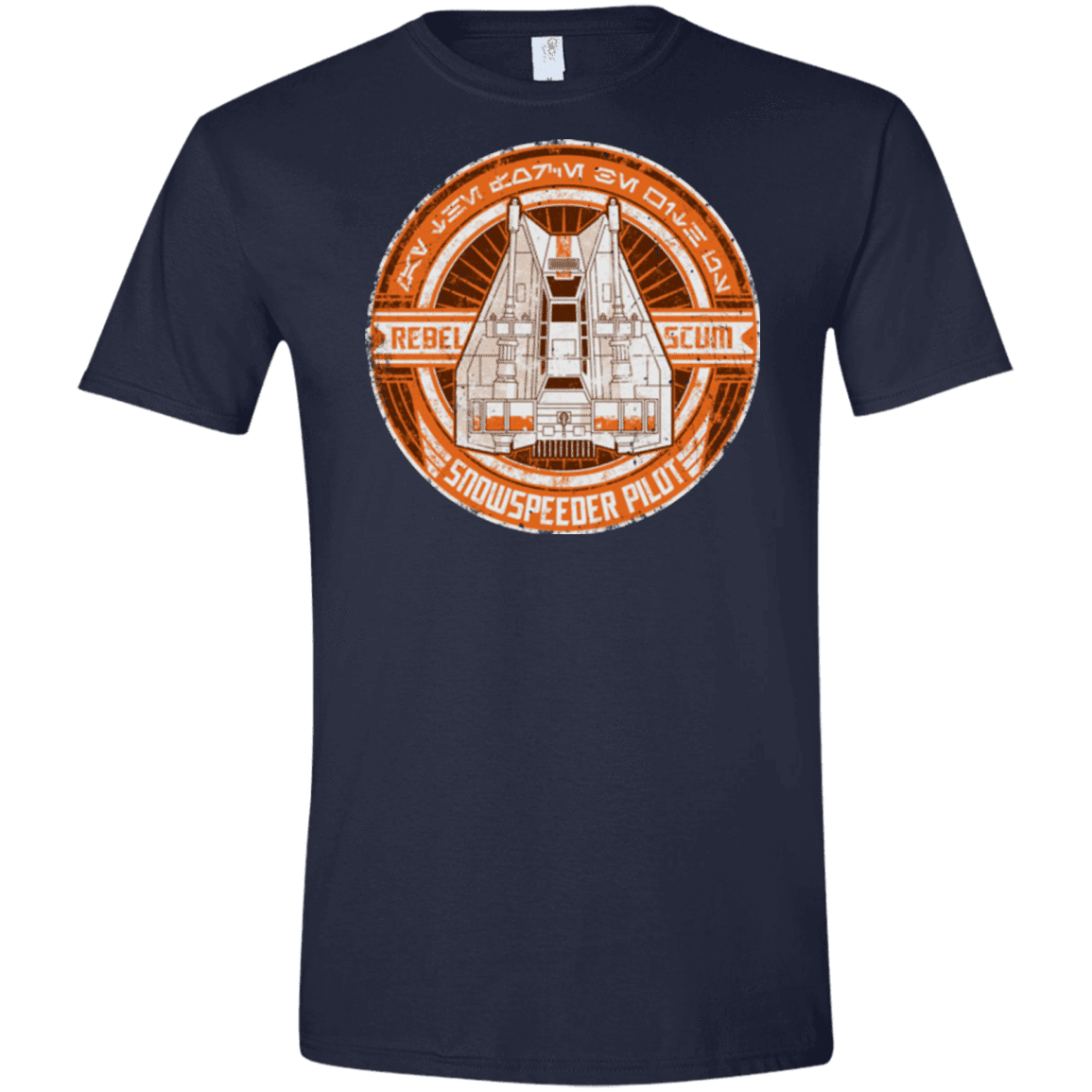 T-Shirts Navy / X-Small Snowspeeder Scum Men's Semi-Fitted Softstyle