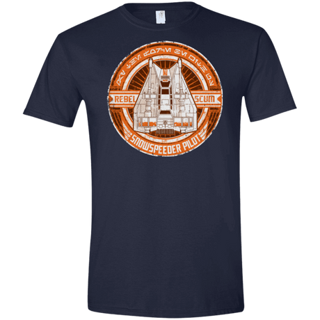 T-Shirts Navy / X-Small Snowspeeder Scum Men's Semi-Fitted Softstyle