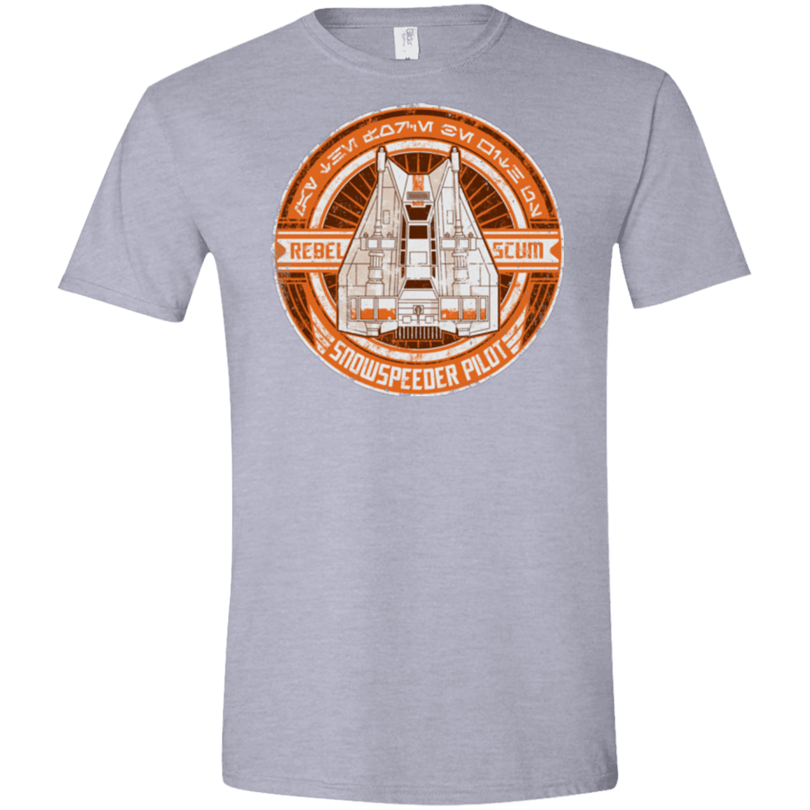 T-Shirts Sport Grey / X-Small Snowspeeder Scum Men's Semi-Fitted Softstyle