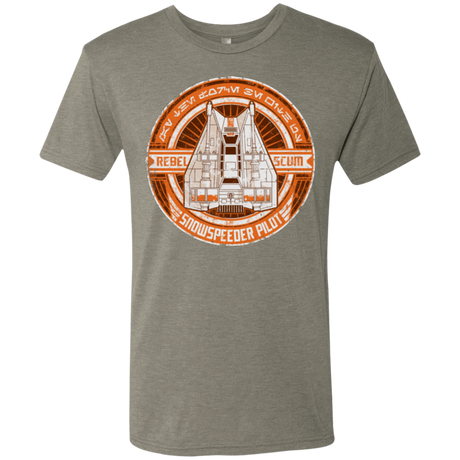 T-Shirts Venetian Grey / S Snowspeeder Scum Men's Triblend T-Shirt