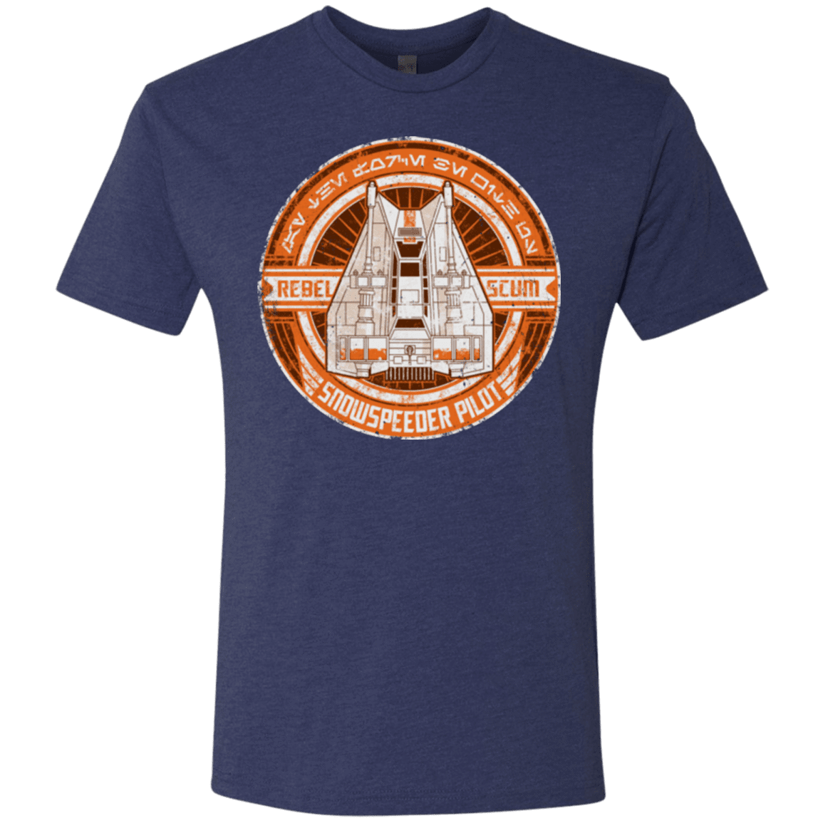 T-Shirts Vintage Navy / S Snowspeeder Scum Men's Triblend T-Shirt