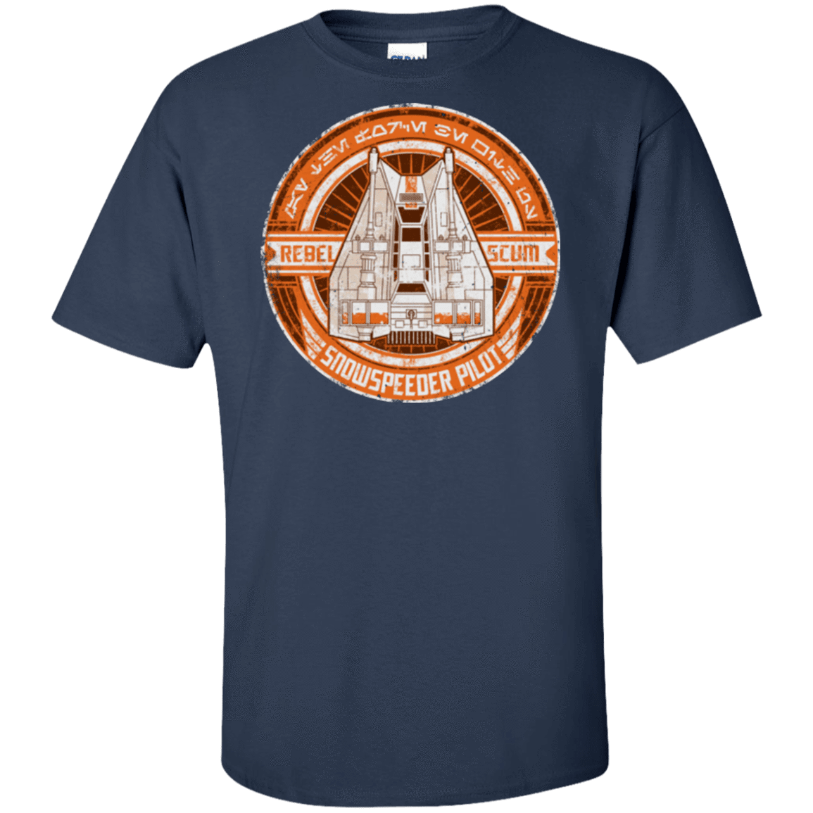 T-Shirts Navy / XLT Snowspeeder Scum Tall T-Shirt