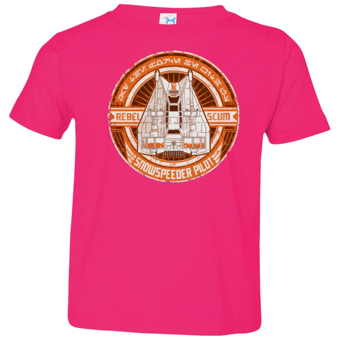 T-Shirts Hot Pink / 2T Snowspeeder Scum Toddler Premium T-Shirt