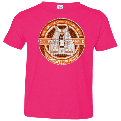 T-Shirts Hot Pink / 2T Snowspeeder Scum Toddler Premium T-Shirt