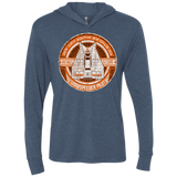 T-Shirts Indigo / X-Small Snowspeeder Scum Triblend Long Sleeve Hoodie Tee