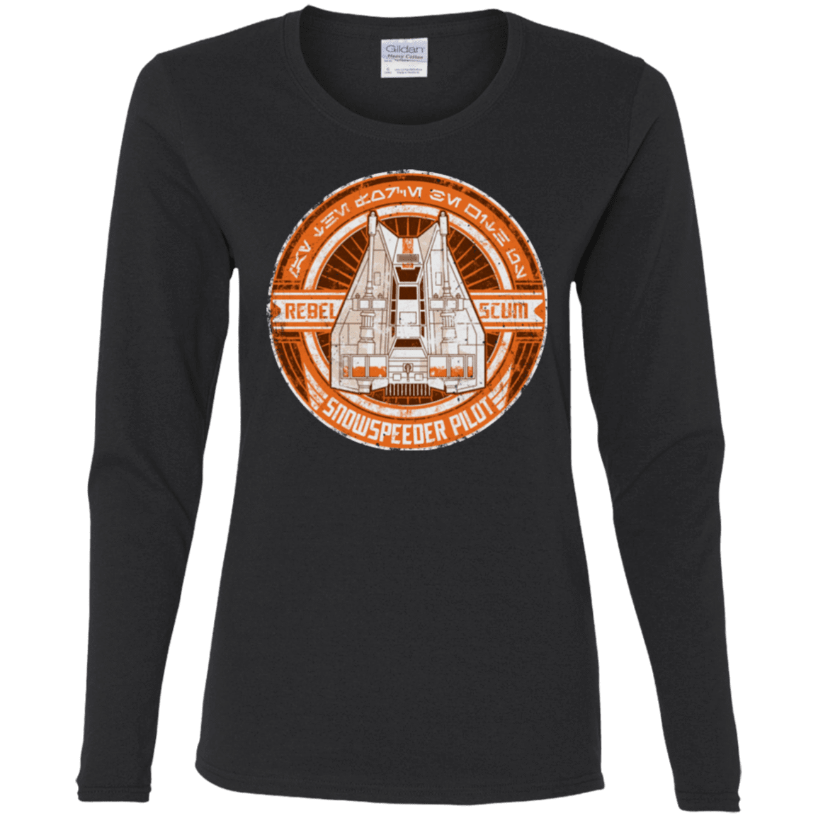 T-Shirts Black / S Snowspeeder Scum Women's Long Sleeve T-Shirt