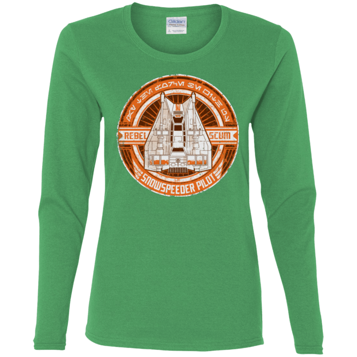 T-Shirts Irish Green / S Snowspeeder Scum Women's Long Sleeve T-Shirt