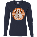 T-Shirts Navy / S Snowspeeder Scum Women's Long Sleeve T-Shirt