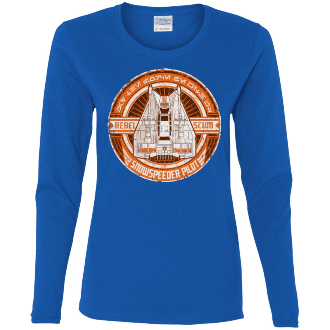 T-Shirts Royal / S Snowspeeder Scum Women's Long Sleeve T-Shirt