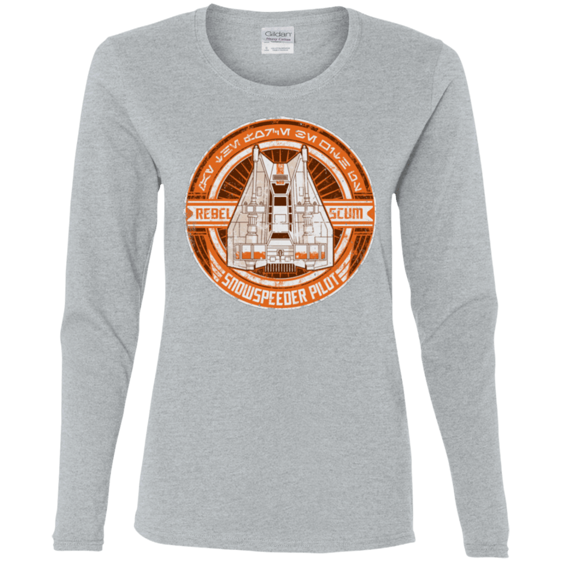 T-Shirts Sport Grey / S Snowspeeder Scum Women's Long Sleeve T-Shirt