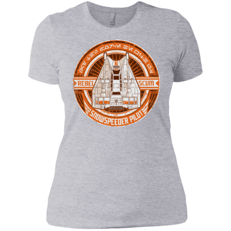 T-Shirts Heather Grey / X-Small Snowspeeder Scum Women's Premium T-Shirt