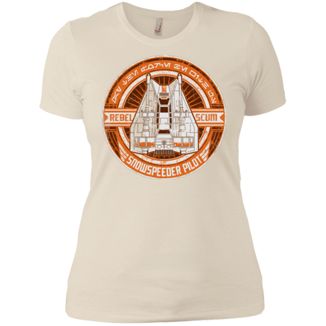 T-Shirts Ivory/ / X-Small Snowspeeder Scum Women's Premium T-Shirt