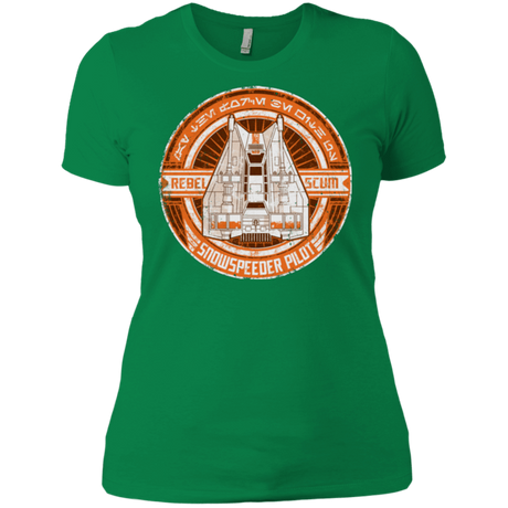 T-Shirts Kelly Green / X-Small Snowspeeder Scum Women's Premium T-Shirt