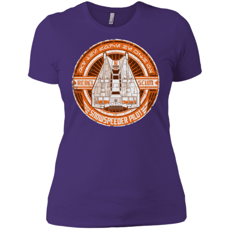 T-Shirts Purple Rush/ / X-Small Snowspeeder Scum Women's Premium T-Shirt