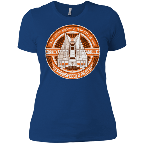 T-Shirts Royal / X-Small Snowspeeder Scum Women's Premium T-Shirt